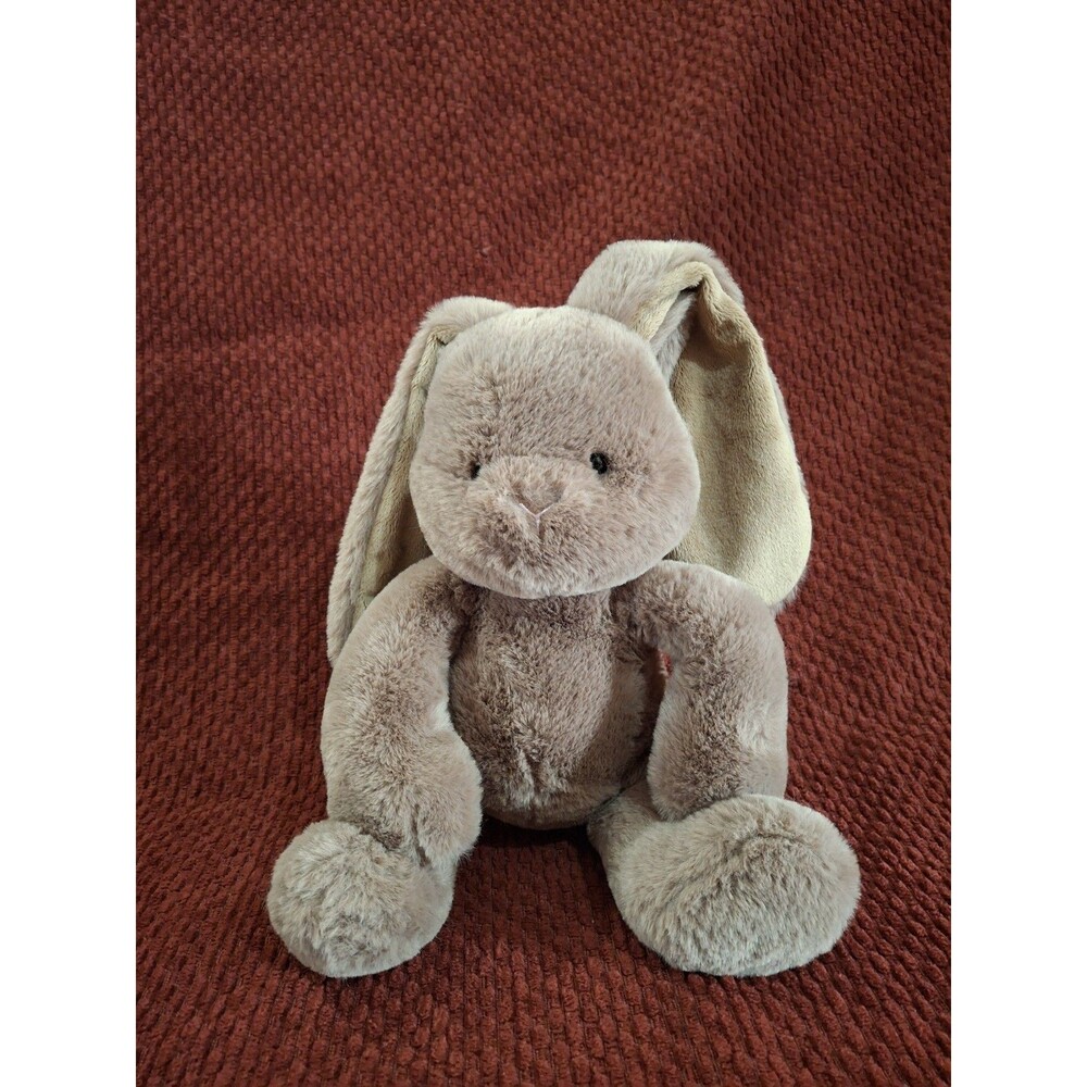 Aurora Bunny Rabbit Taupe Candy Cottontails Plush Stuffed Animal Easter 10"